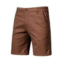 Men's Tailored Dress Shorts | Flat Front Button Closure Relaxed Fit