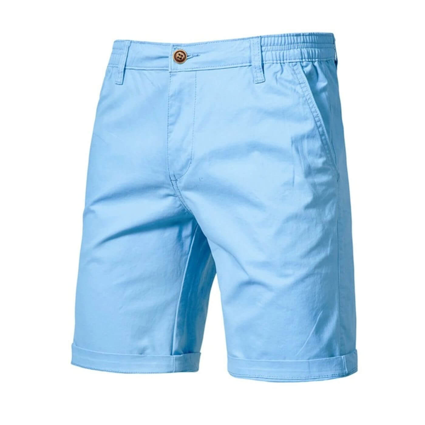 Men's Tailored Dress Shorts | Flat Front Button Closure Relaxed Fit