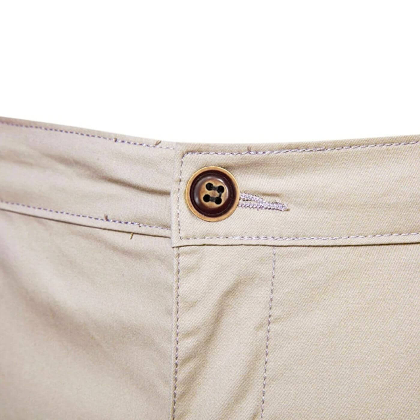 Men's Tailored Dress Shorts | Flat Front Button Closure Relaxed Fit