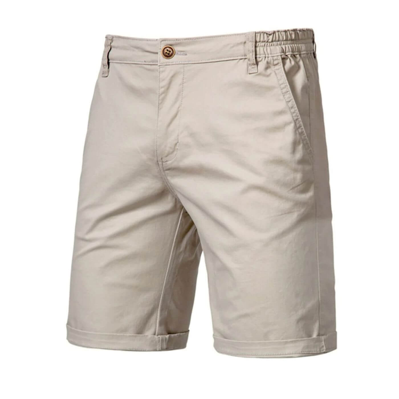 Men's Tailored Dress Shorts | Flat Front Button Closure Relaxed Fit