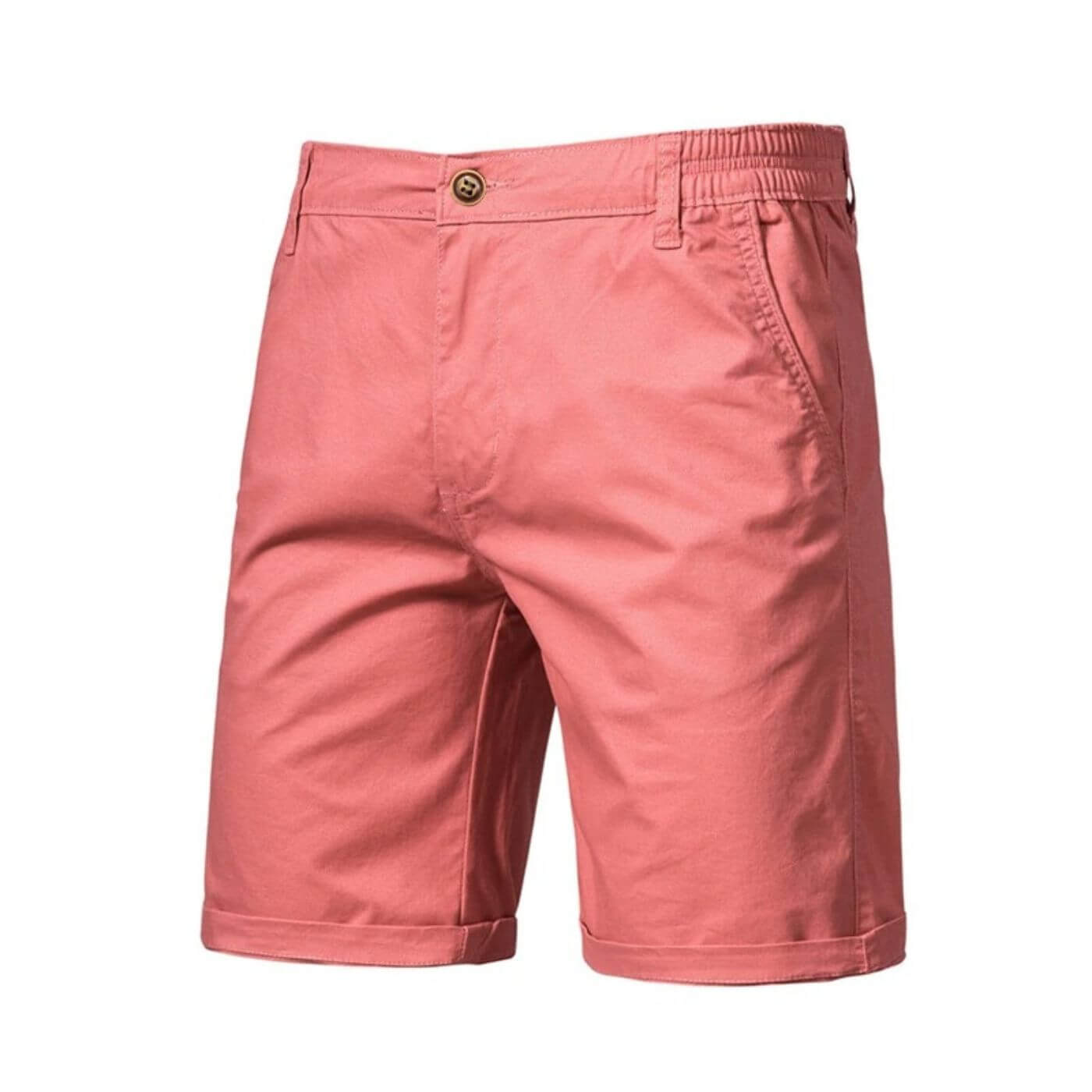 Men's Tailored Dress Shorts | Flat Front Button Closure Relaxed Fit