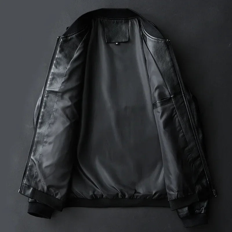 Renegade Leather Bomber Jacket - Jack Hafford