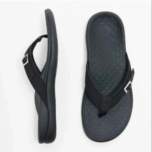 Women's Flip Flop | Toe Post Thong Buckle Strap Cushioned