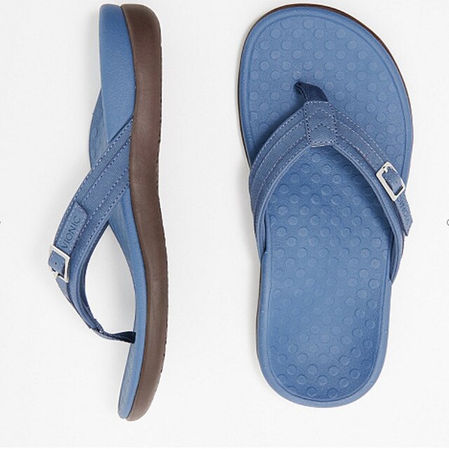 Women's Flip Flop | Toe Post Thong Buckle Strap Cushioned