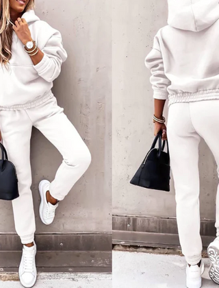Women's Sweatsuit | Hooded Relaxed Fit Jogger
