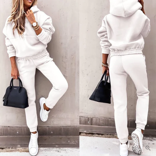 Women's Sweatsuit | Hooded Relaxed Fit Jogger