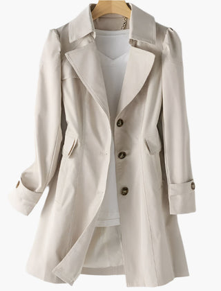 Willemijn | Fitted and timeless trench coat 0