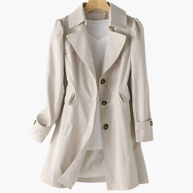 Willemijn | Fitted and timeless trench coat 0