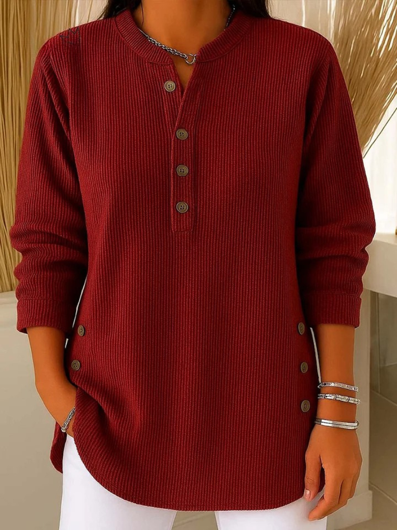 Willow | Comfortable Ribbed Women's Top 1