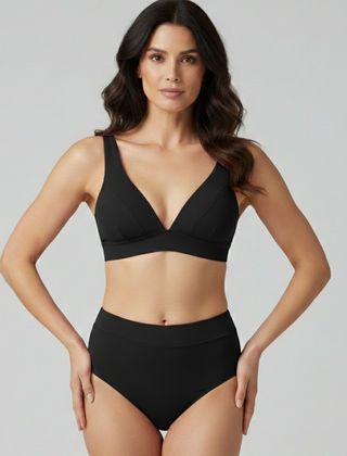 Women's Bikini Top | V-Neck High Waist Swimwear