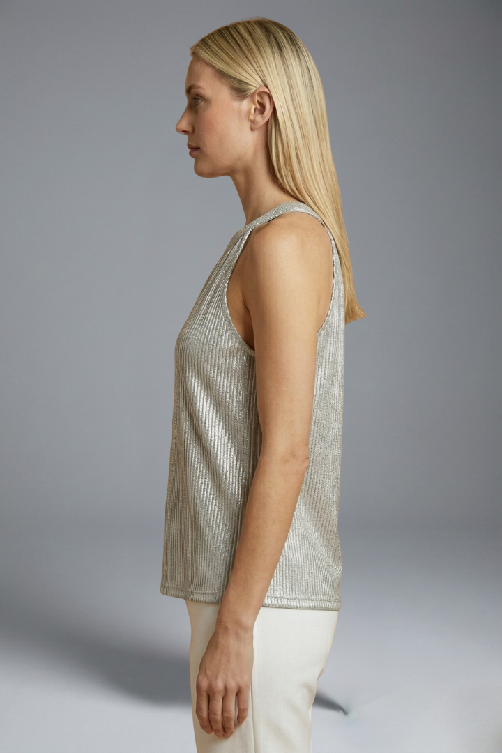 Women's Halter Top | Round Neck Sleeveless Knit