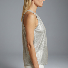 Women's Halter Top | Round Neck Sleeveless Knit