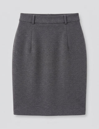 Women's Pencil Skirt | Midi Length Zip Closure High Waist Tailored