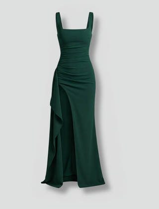 Women's Slip Dress | Square Neckline Sleeveless Maxi