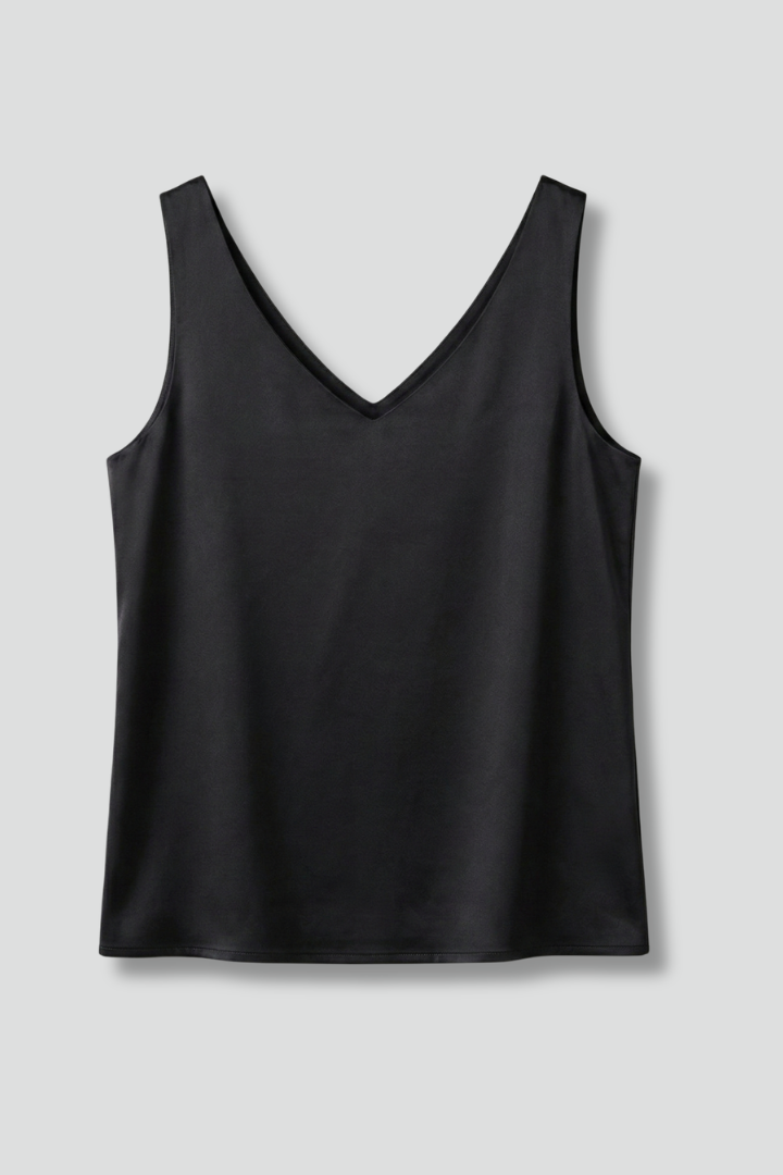 Women's Tank Top | V-Neck Sleeveless Straight Cut