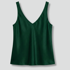 Women's Tank Top | V-Neck Sleeveless Straight Cut
