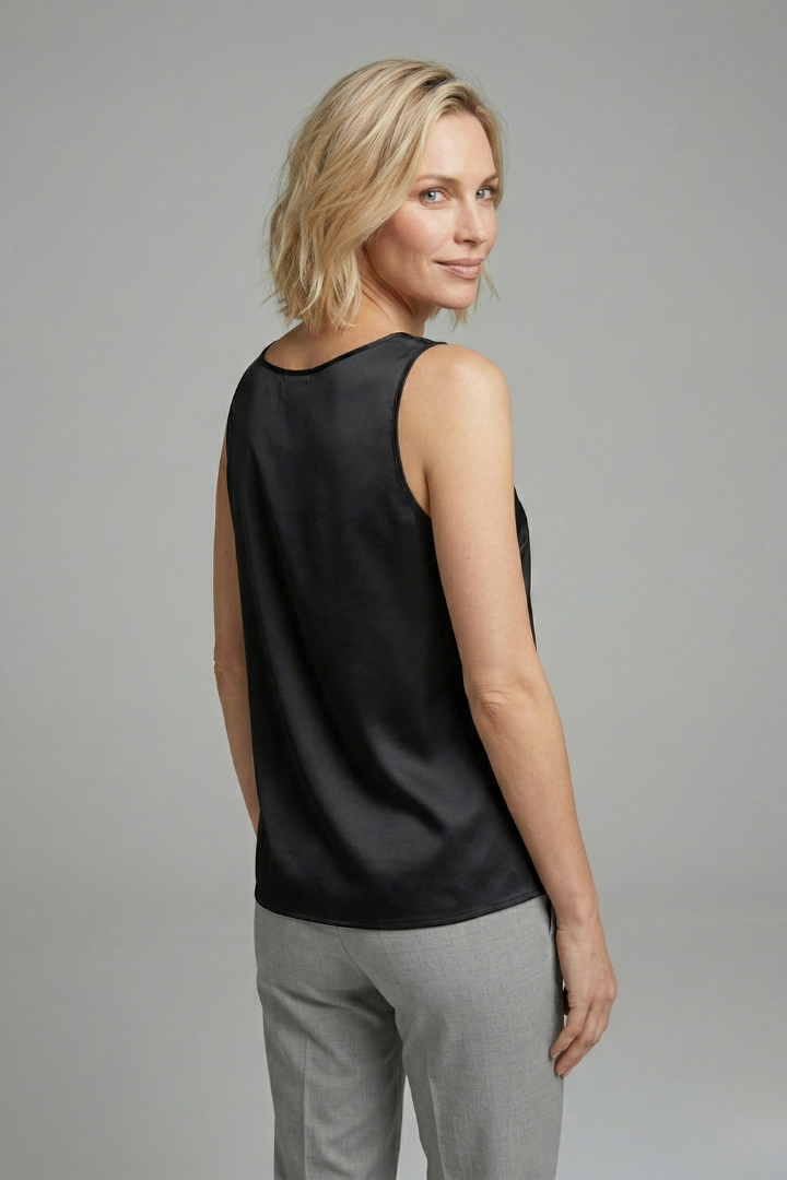 Women's Tank Top | V-Neck Sleeveless Straight Cut