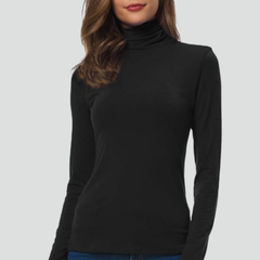 Women's Mock Neck Sweater | Turtleneck Long Sleeves Knit