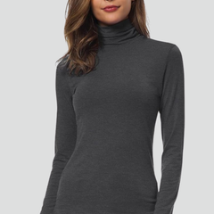 Women's Mock Neck Sweater | Turtleneck Long Sleeves Knit