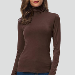 Women's Mock Neck Sweater | Turtleneck Long Sleeves Knit