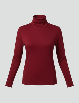 Women's Mock Neck Sweater | Turtleneck Long Sleeves Knit