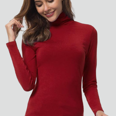 Women's Mock Neck Sweater | Turtleneck Long Sleeves Knit