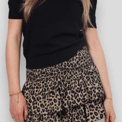 Women's Mini Skirt | Layered A-Line Ruffled Hem