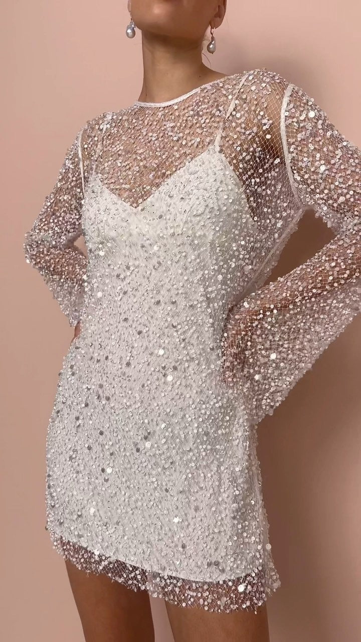 Zita | Flattering and sparkling party dress for women 0