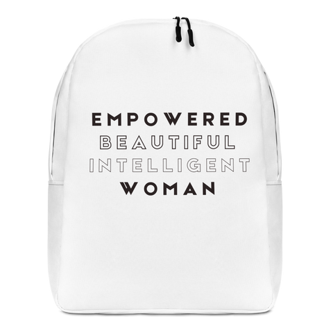 Empowered Beautiful Intelligent Woman Backpack