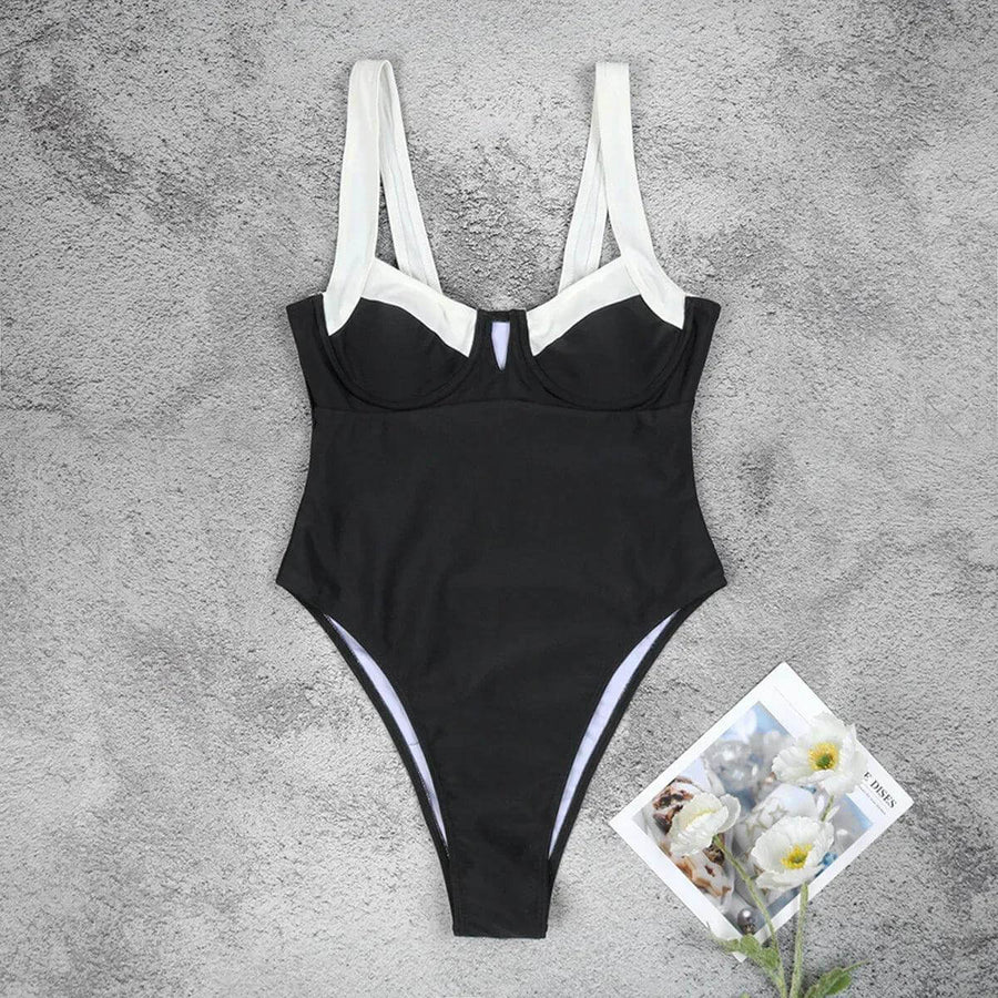 Women's Large Bust Swimwear | Sweetheart Neckline Underwire Supportive