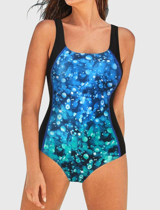 Women's Tummy Control Swimwear | Square Neckline Tank Shaping