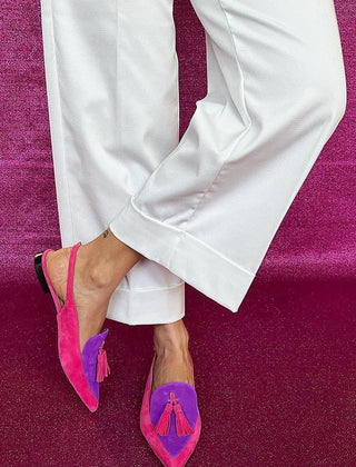 Women's Ballet Flats | Pointed Toe Tassel Flat
