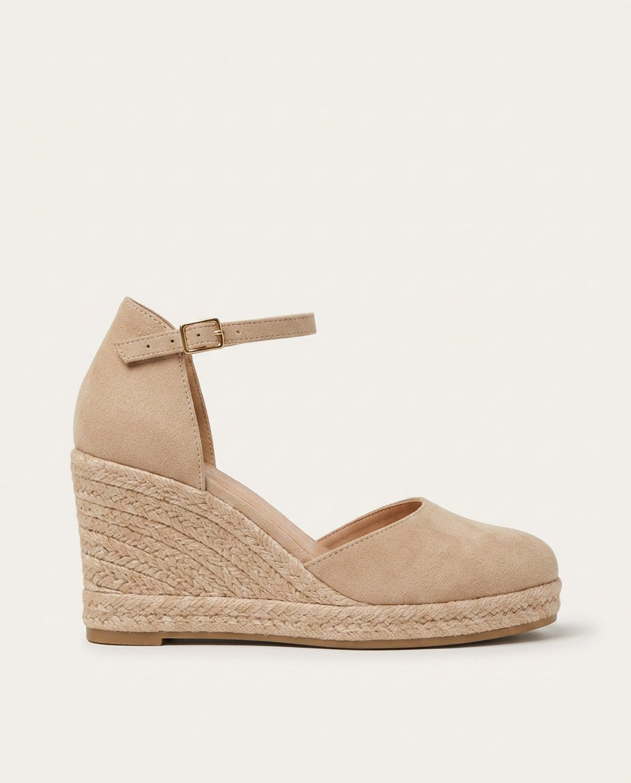 Women's Wedge Heels | Closed Toe Ankle Strap Wedge Platform