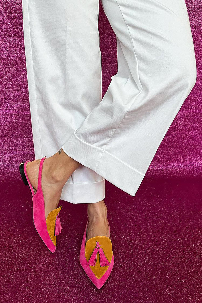 Women's Ballet Flats | Pointed Toe Tassel Flat