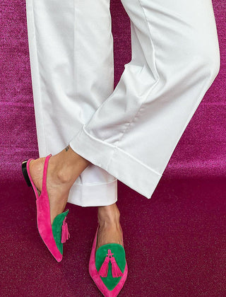 Women's Ballet Flats | Pointed Toe Tassel Flat