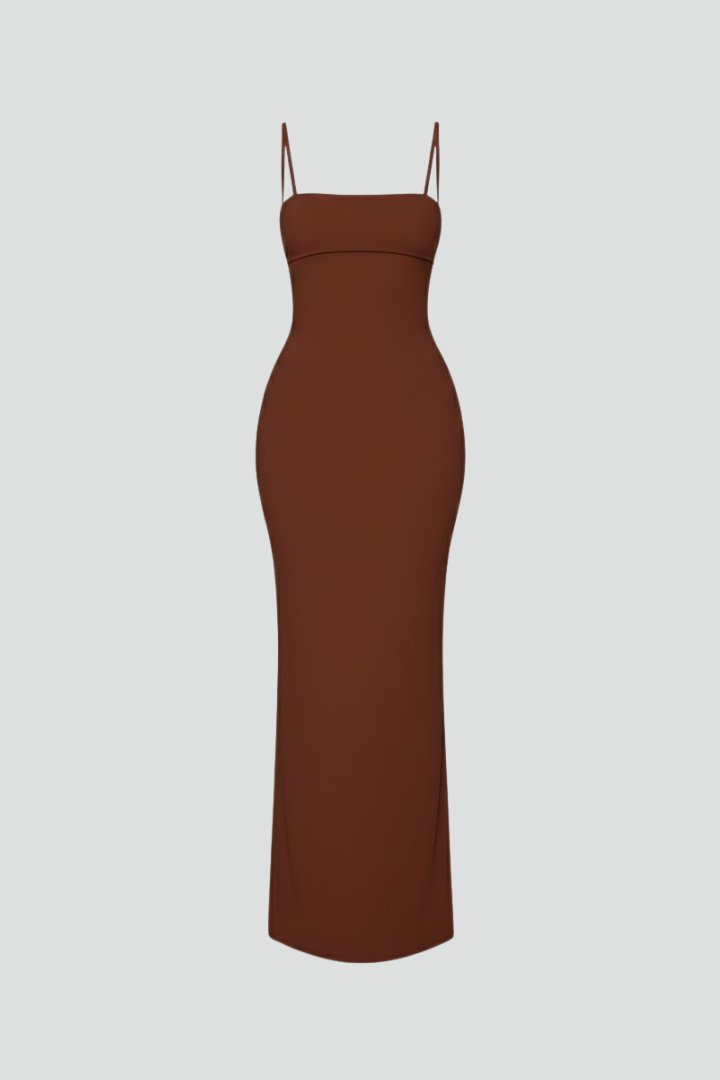 Women's Party Dress | Maxi Length Spaghetti Straps Open Back
