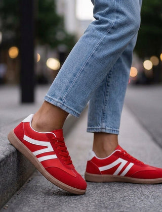 Amalfi Retro Sneakers - Red